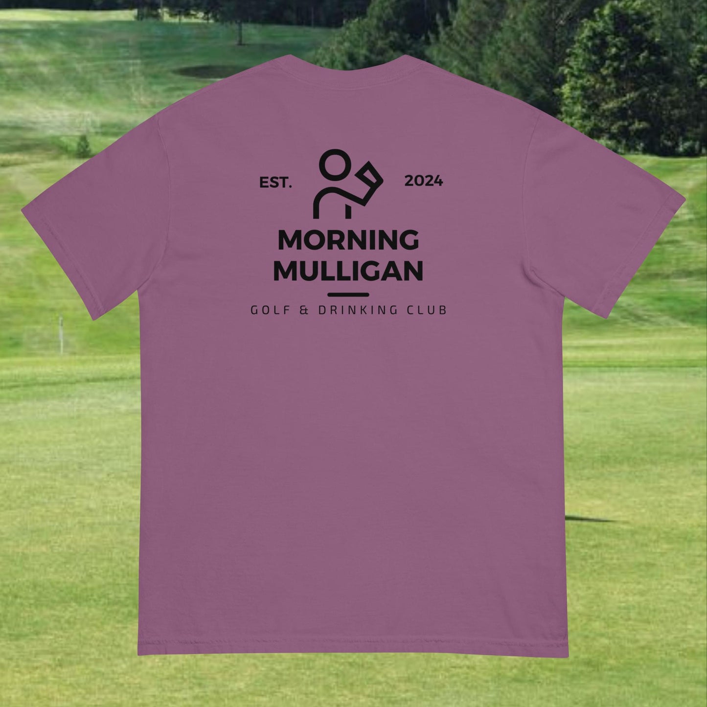 Morning Mulligan Drinking club heavyweight t-shirt - Club Collection