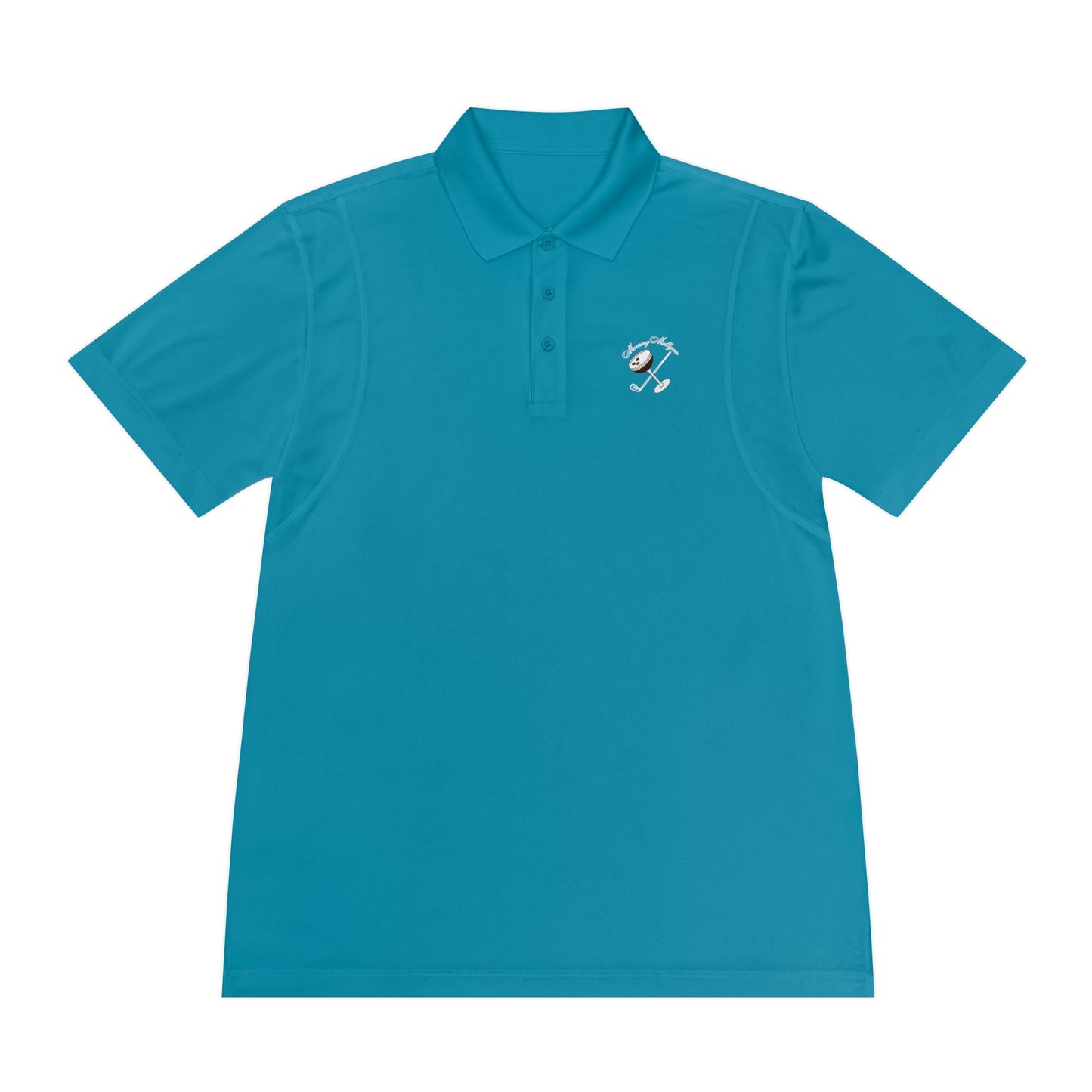 Classic Morning Mulligan Golf Club Logo Polo Shirt - Club Collection