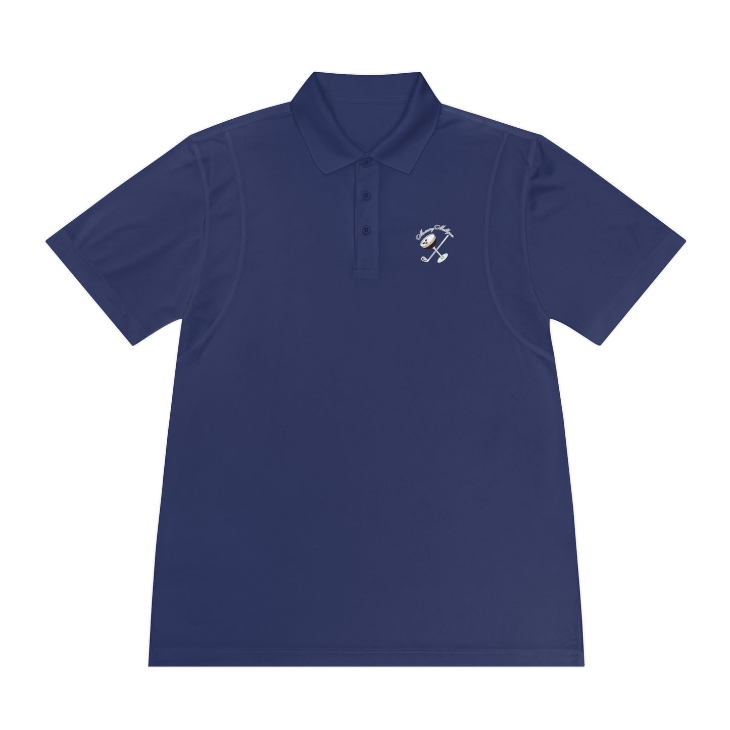 Classic Morning Mulligan Golf Club Logo Polo Shirt - Club Collection