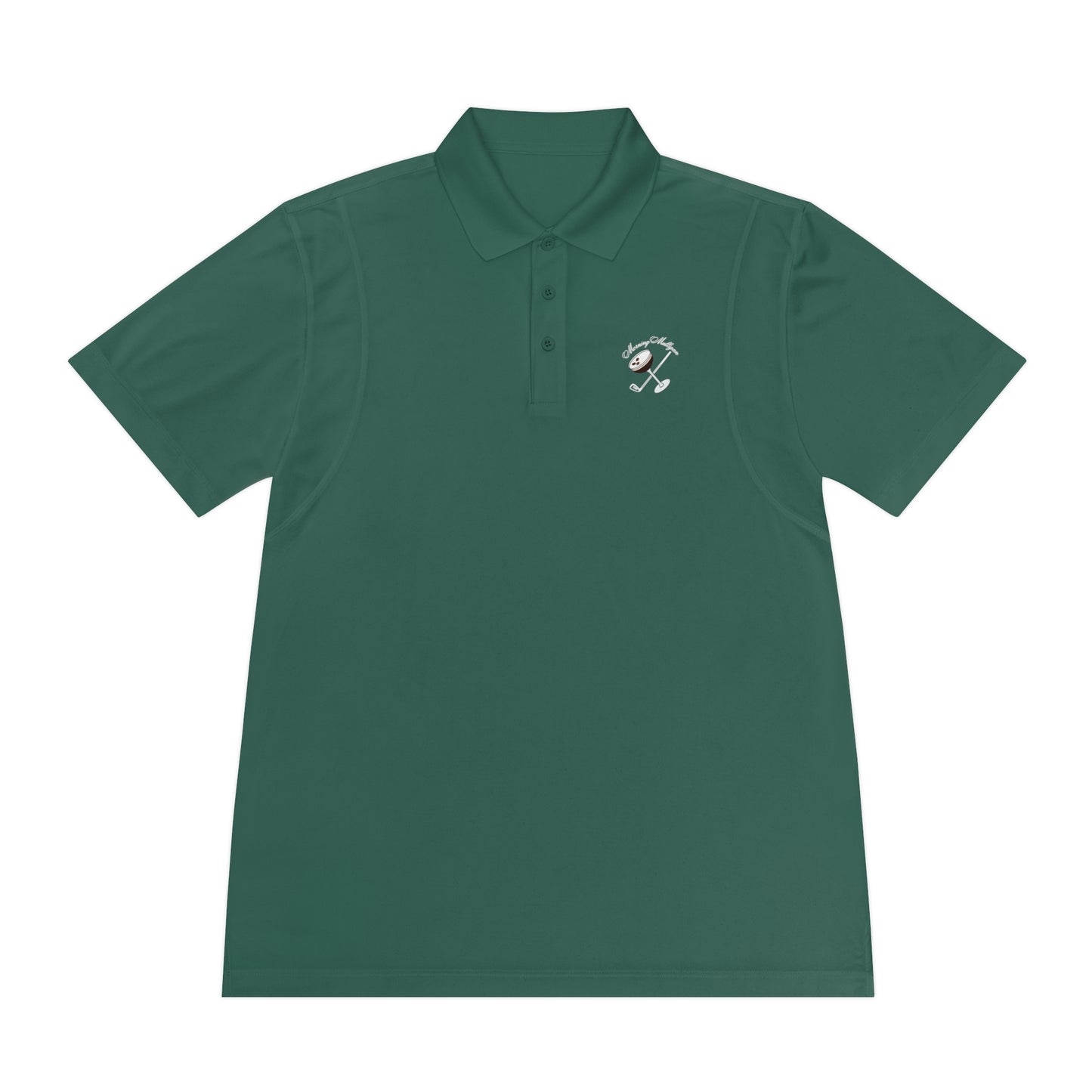 Classic Morning Mulligan Golf Club Logo Polo Shirt - Club Collection