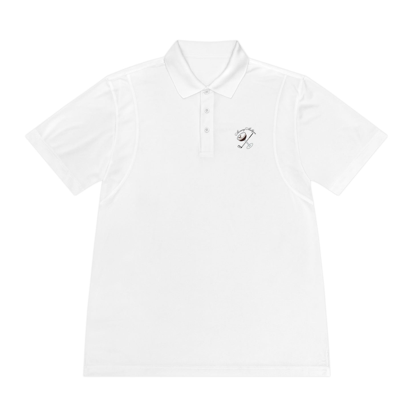 Classic Morning Mulligan Golf Club Logo Polo Shirt - Club Collection