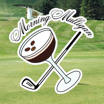 Morning Mulligan - Bubble-free sticker