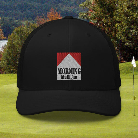 Morning Mulligan Red/White Trucker Cap - FUN collection