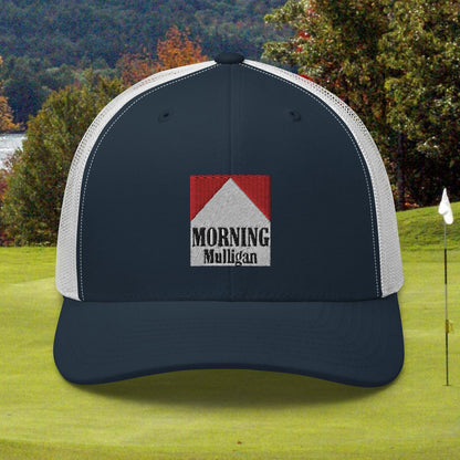 Morning Mulligan Red/White Trucker Cap - FUN collection