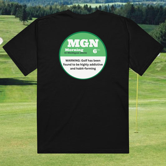 Morning Mulligan 6MG heavyweight t-shirt - FUN Collection