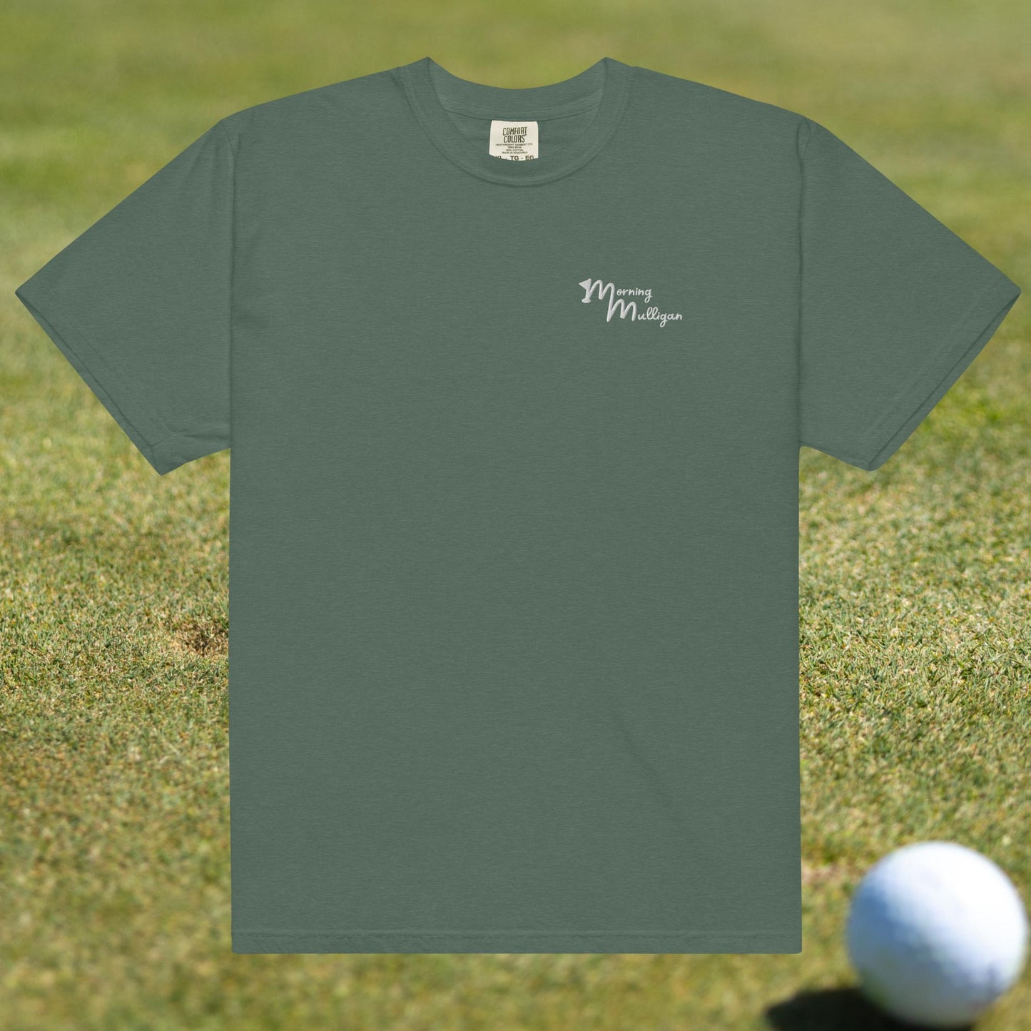 Morning Mulligan Golf Club heavyweight t-shirt - Club Collection