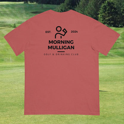 Morning Mulligan Drinking club heavyweight t-shirt - Club Collection