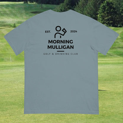 Morning Mulligan Drinking club heavyweight t-shirt - Club Collection