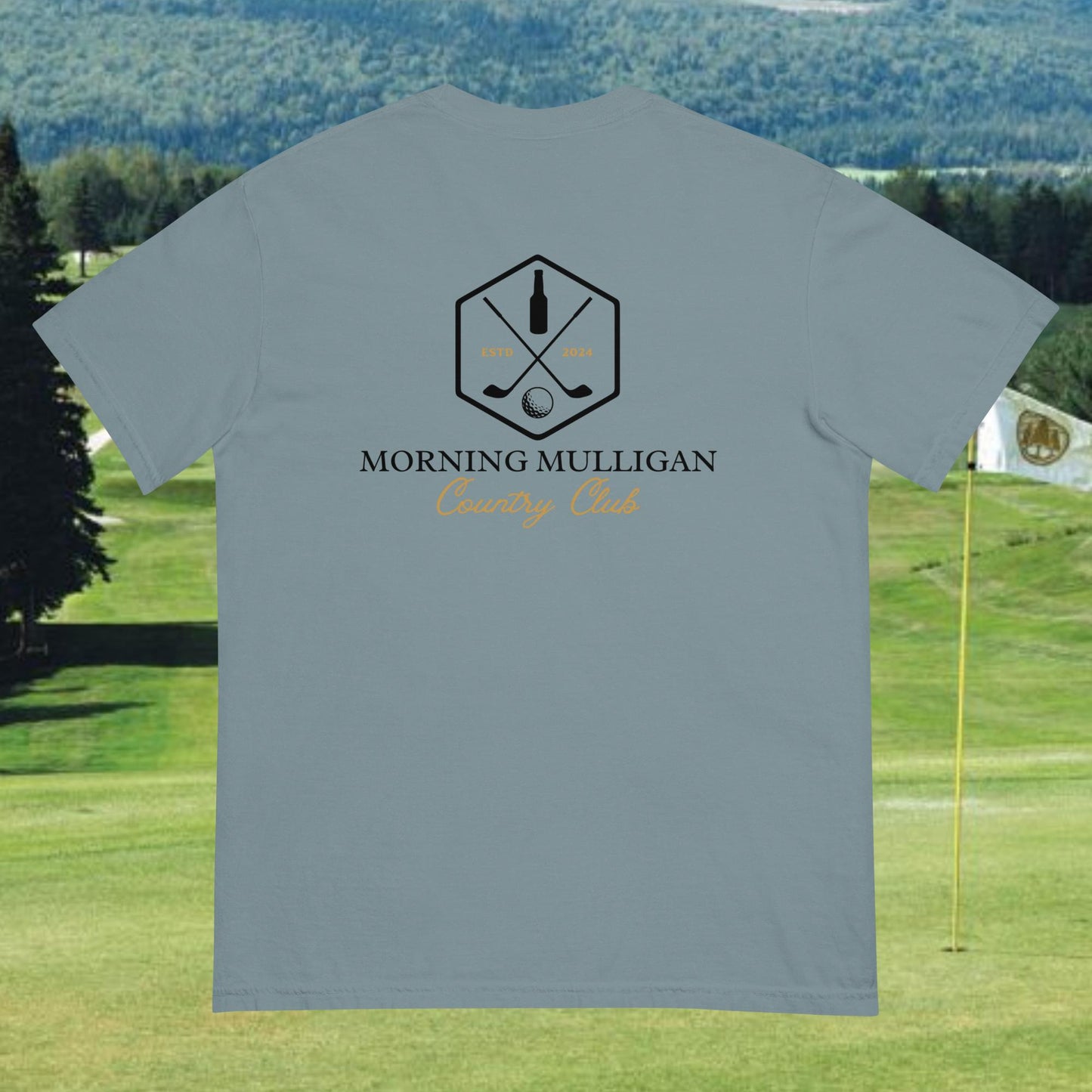 Morning Mulligan Country Club heavyweight t-shirt - Club Collection