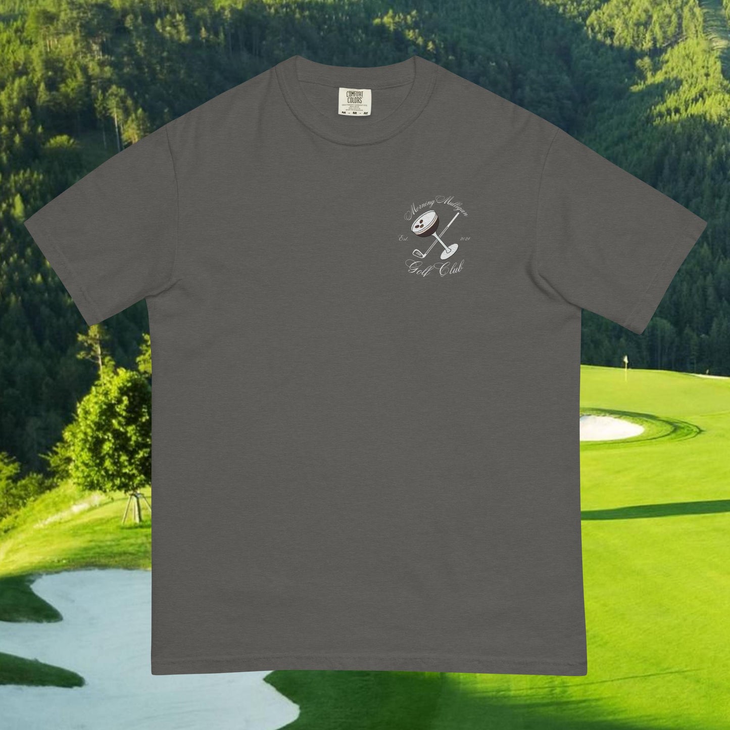 Morning Mulligan Golf Club heavyweight t-shirt - Club Collection