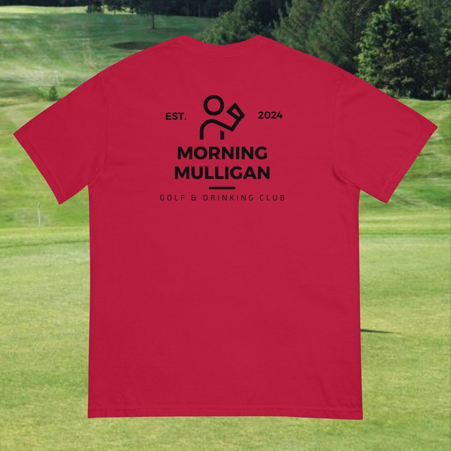 Morning Mulligan Drinking club heavyweight t-shirt - Club Collection