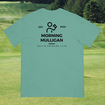 Morning Mulligan Drinking club heavyweight t-shirt - Club Collection