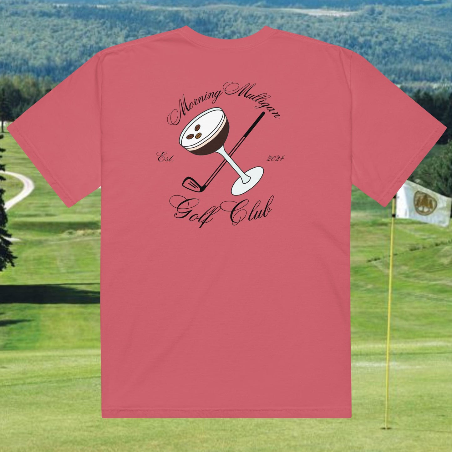 Morning Mulligan Golf Club heavyweight t-shirt - Club Collection