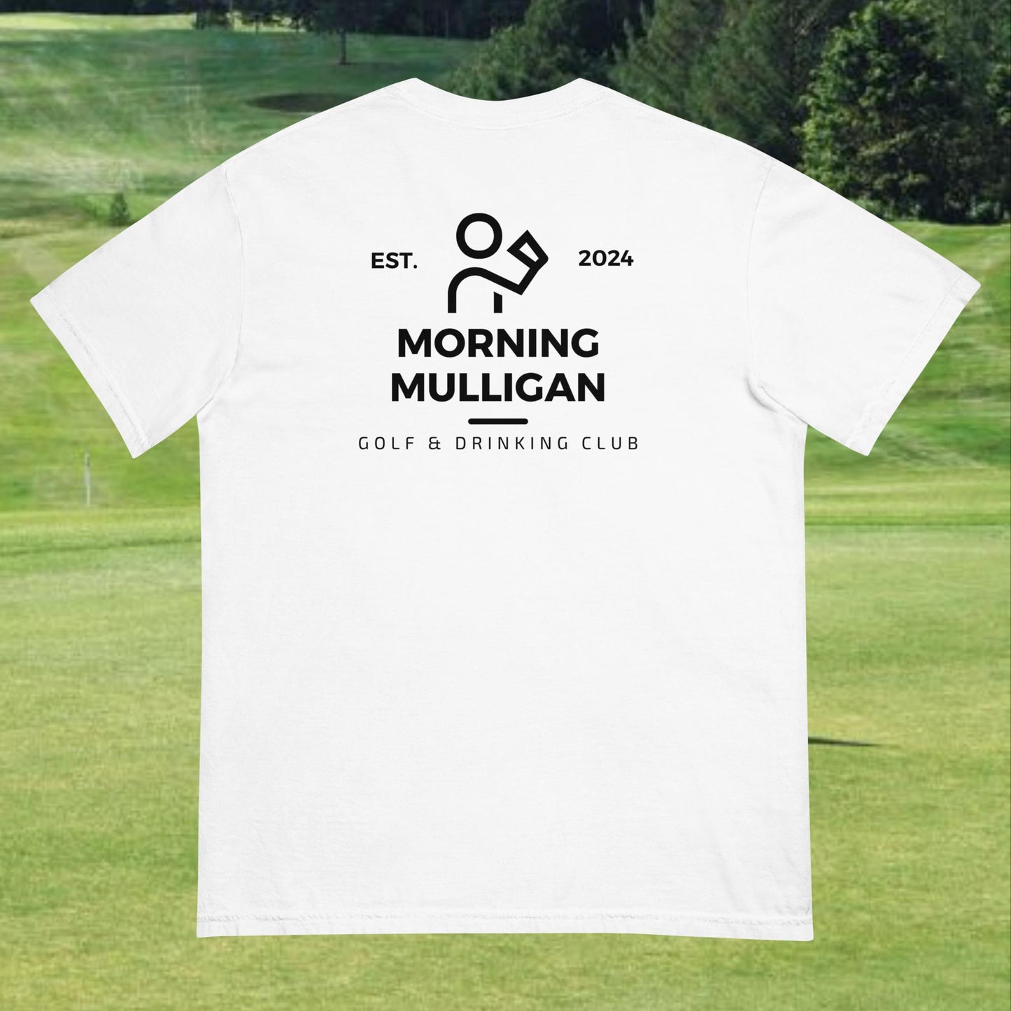 Morning Mulligan Drinking club heavyweight t-shirt - Club Collection