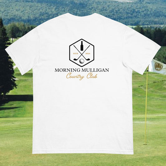 Morning Mulligan Country Club heavyweight t-shirt - Club Collection